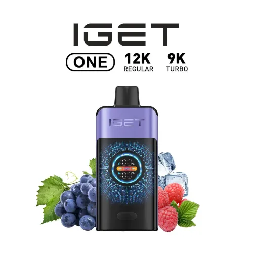 IGET One – Raspberry Grape Ice