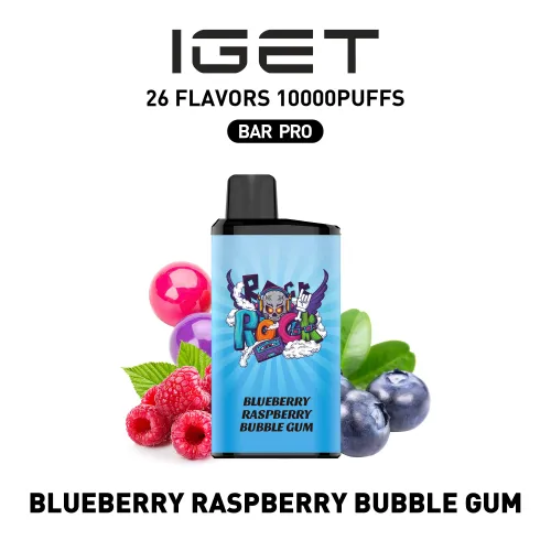 IGET BAR PRO – Blueberry Raspberry Bubble Gum