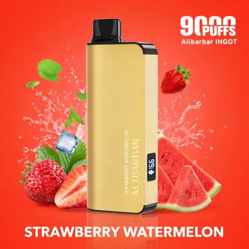 Strawberry Watermelon - Alibarbar Ingot 9000 Puffs
