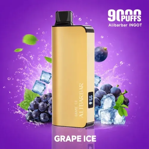 Grape Ice - Alibarbar Ingot 9000 Puffs