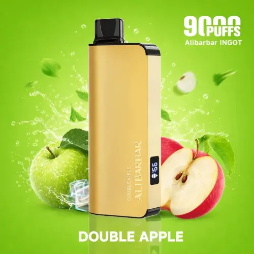 Double Apple - Alibarbar Ingot 9000 Puffs