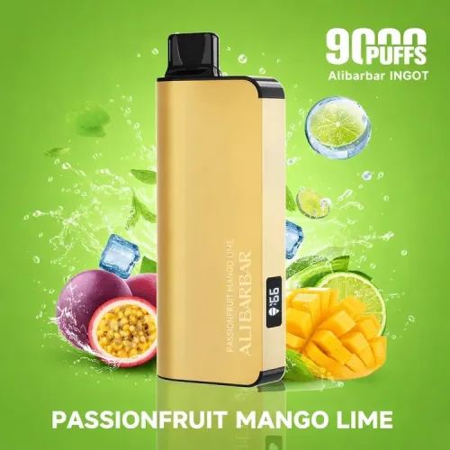 Passion Fruit Mango Lime - Alibarbar Ingot 9000 Puffs