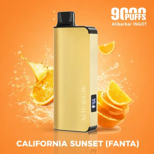 California Sunset (Fanta) - Alibarbar Ingot 9000 Puffs