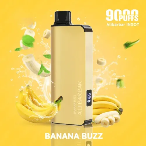 Banana Buzz - Alibarbar Ingot 9000 Puffs